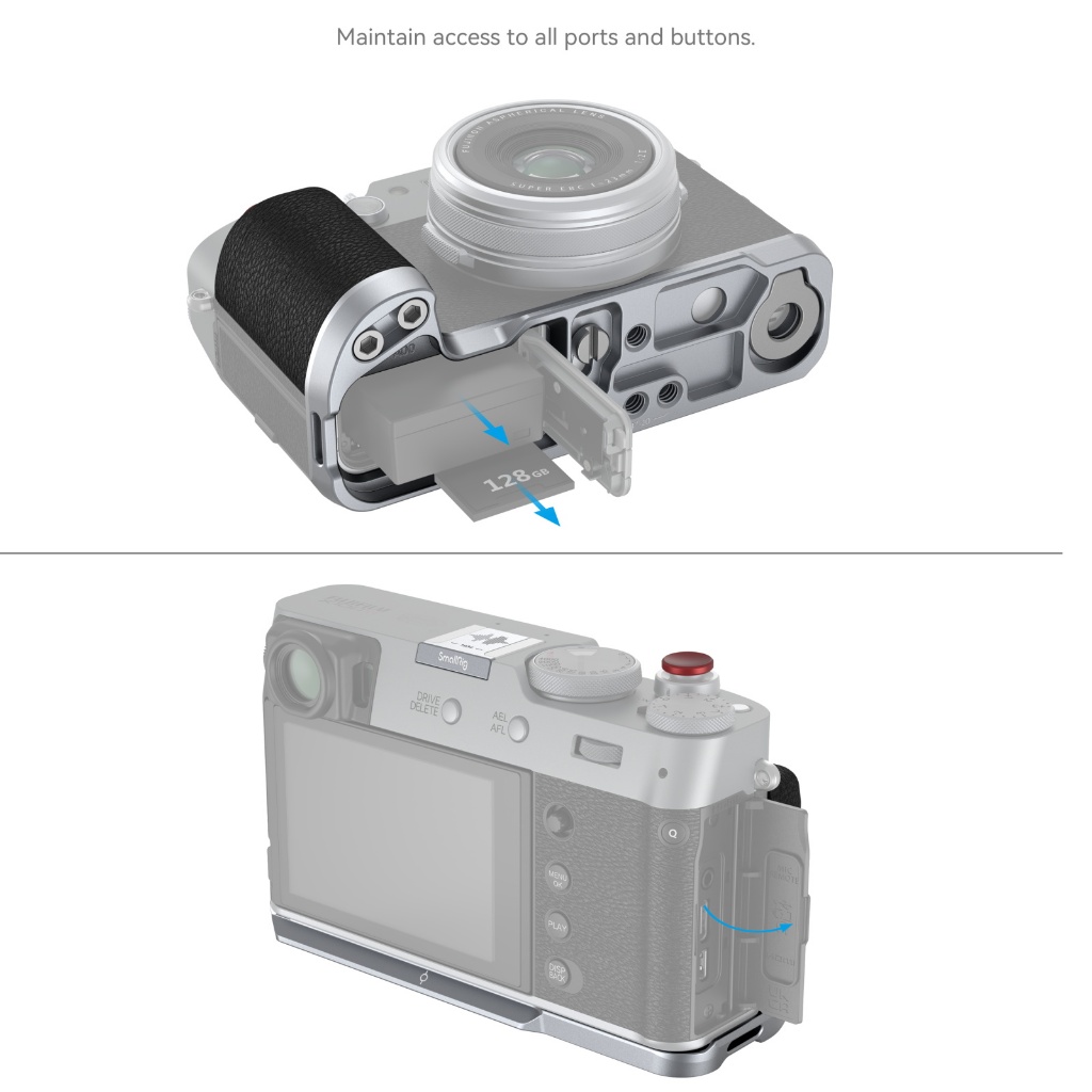 Smallrig Fuji X100VI / X100V ด้ามจับรูปตัว L #4555#4556