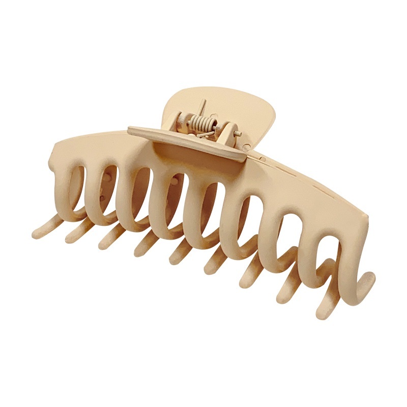 กิ๊บติดผม ทรงกระดูกงู ขนาดใหญ่ 10.5 ซม. เข้ากับทุกการแต่งกาย สไตล์ยุโรป และอเมริกา - รูปที่ 7