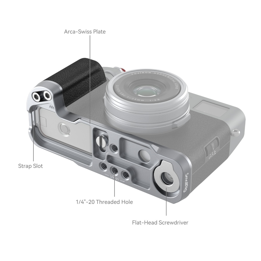 Smallrig Fuji X100VI / X100V ด้ามจับรูปตัว L #4555#4556
