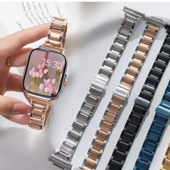 Stainless steel Slim สาย Redmi watch 5 Active Strap For Redmi Watch 4 Strap Mi band 8 pro Strap Designed Redmi watch 3 Lite สายนาฬิกา Redmi watch 5 Active สาย Redmi watch 3 active Strap Redmi watch 4 สาย Redmi watch 5 Lite Strap Smart Watch accessories