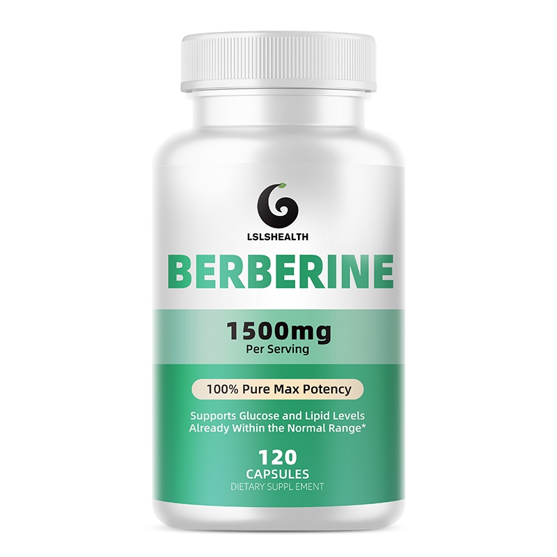 Lshealth Premium Berberine HCL 1500mg - Berberine ยาเสริมราก HCI - ระบบภูมิคุ้มกัน บริหารน้ําหนักได้ดี
