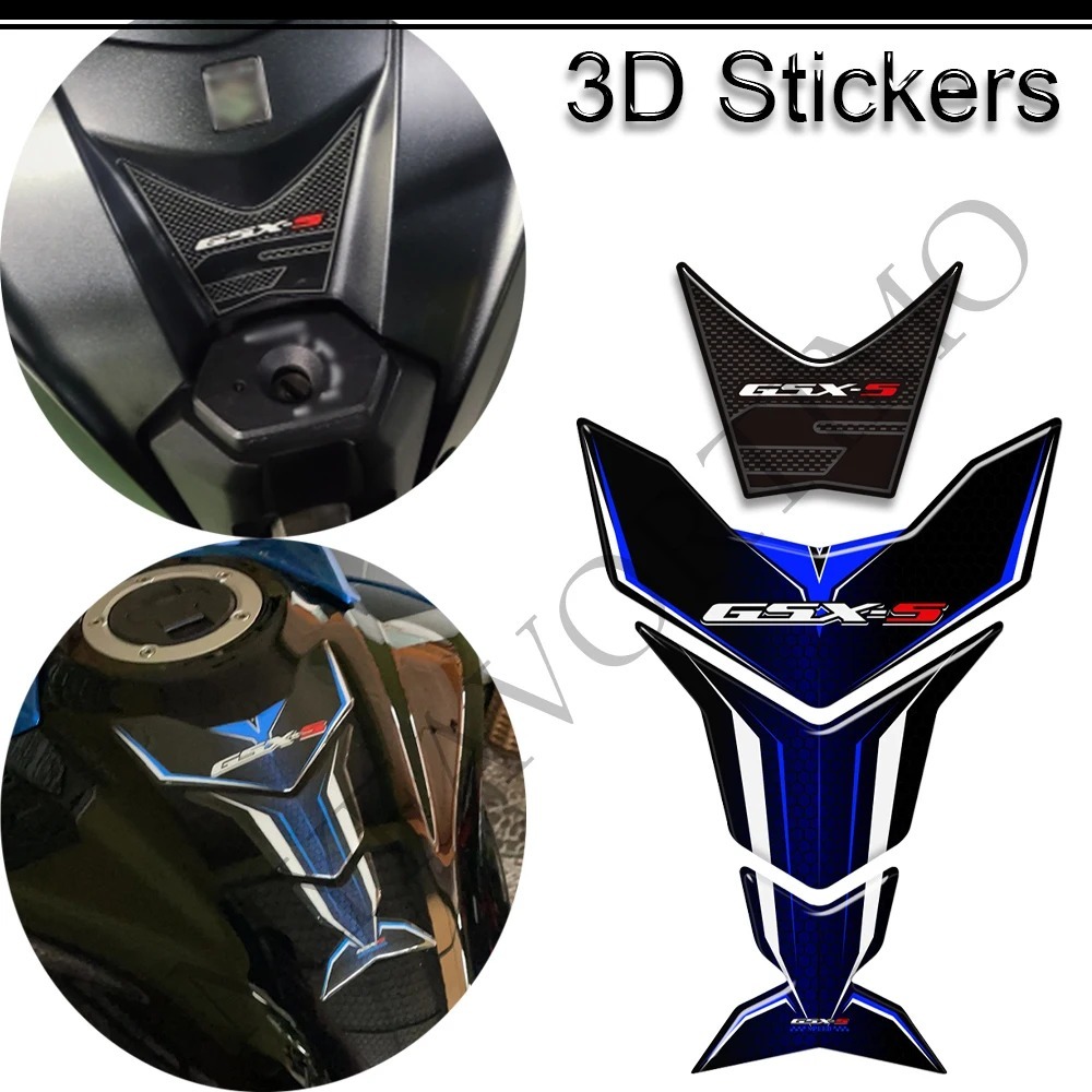 SUZUKI สําหรับSuzuki GSX-S750 GSXS750 ถังPadสติกเกอร์ป้องกัน GSX S750 S 750 GSX-S 2018 2019 2020 202