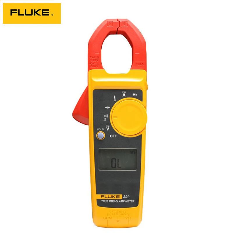 Fluke 323 Fluke323 Fluke 324 Fluke 325 True RMS แคลมป์มิเตอร์ 600V AC/DC แอมมิเตอร์ดิจิทัล โวลต์มิเต