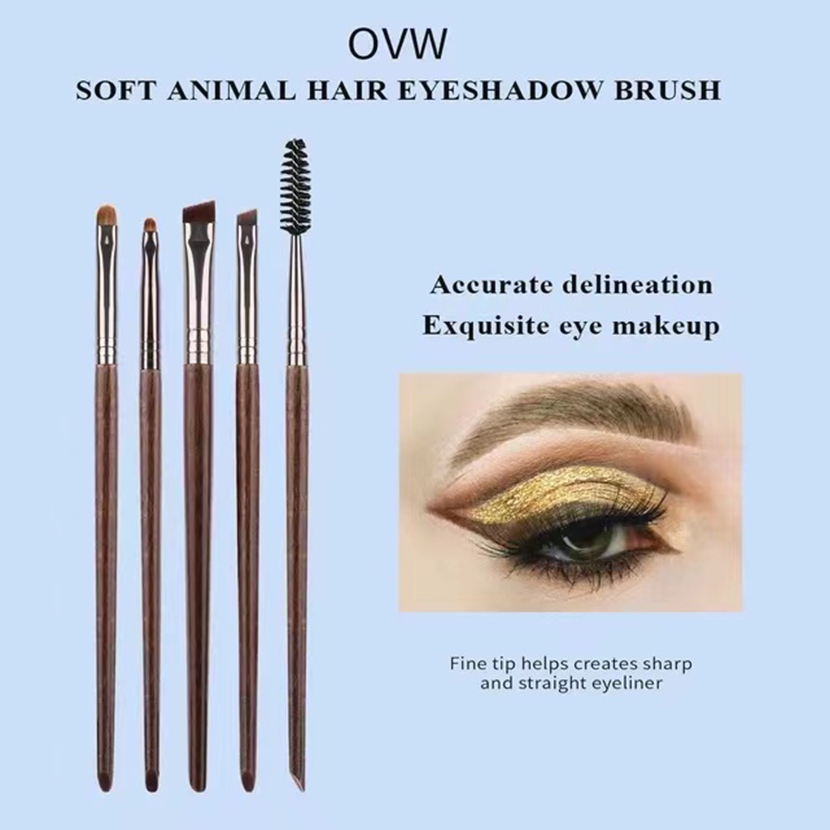 Ovw ชุดแปรงแต่งหน้า แปรงเขียนคิ้ว XQ232425N6174