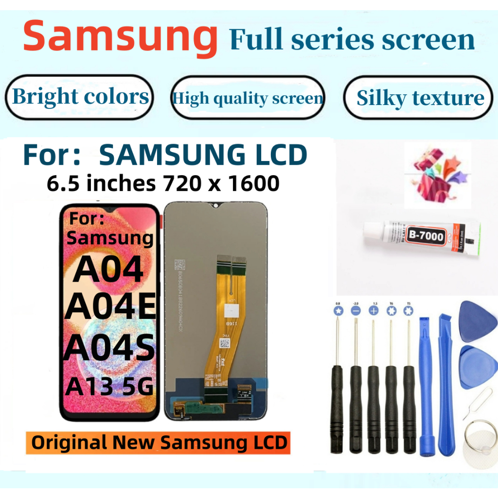 ใหม่ หน้าจอ LCD สําหรับ Samsung A04S A04 A04e A047 A045 A042 A13 5G