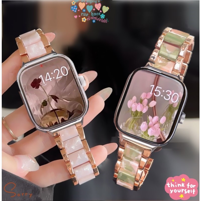 Elegant Resin สาย Redmi watch 6 Strap For Redmi watch 5 Active Strap Redmi watch 6 สาย redmi watch 4 สายนาฬิกา Redmi watch 5 Active สาย สายนาฬิกา Redmi Watch 5 Strap Redmi watch 3 Lite Strap สาย redmi watch 3 active Strap สาย Redmi watch 5 Lite Strap
