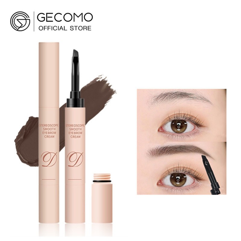 Gecomo ครีมย้อมคิ้ว กันน้ํา 3 สี