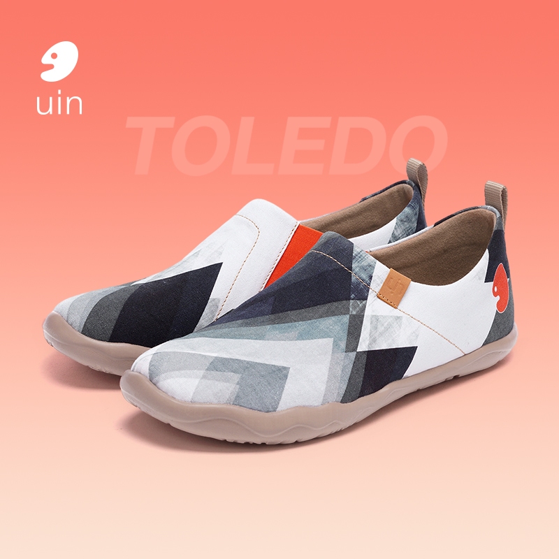 Uin Toledo 1 รองเท้าผ้าใบโลฟเฟอร์ลําลอง พื้นนิ่ม น้ําหนักเบา ระบายอากาศ เหมาะกับการพกพาเดินทาง สําหรับผู้ชาย