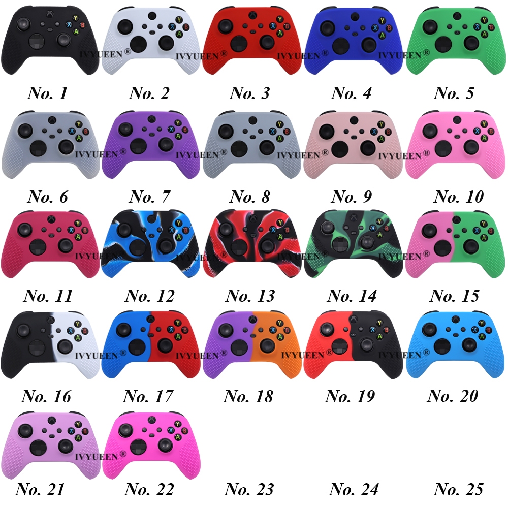 Ivyueen Anti-Alip Skin สําหรับ XBox Series XS Core Controller เคสซิลิโคน XSX XSS ฝาครอบป้องกัน