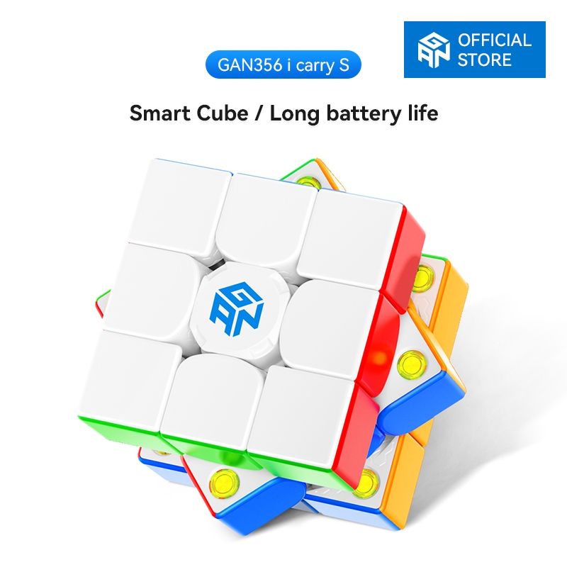 Gan356 i Carry S Smart Cube 3x3 ความเร็ว ลูกบาศก์อัจฉริยะ ติดตามการเคลื่อนไหว จับเวลา สเต็ป พร้อมแอพ