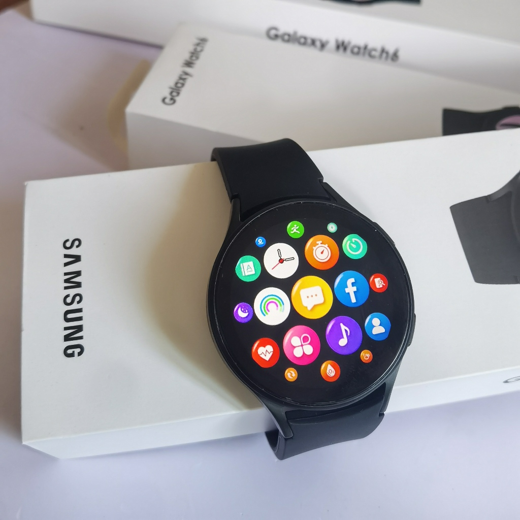 Galaxy watch 6 นาฬิกาข้อมือสมาร์ทวอทช์ เชื่อมต่อบลูทูธ ไร้สาย วัดอัตราการเต้นหัวใจ ตรวจสอบสุขภาพ สํา