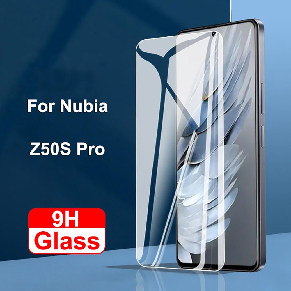 สําหรับ Nubia Z50S Pro กระจกนิรภัย Z50SPro กระจกนิรภัยป้องกันฟิล์ม Z50 S Pro