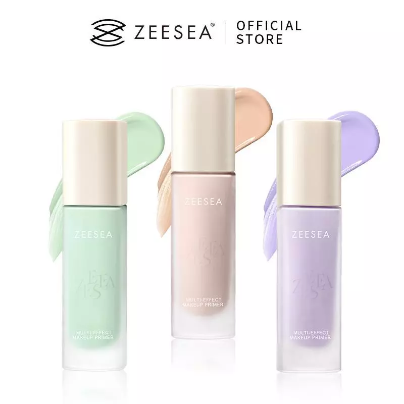 ZEESEA ไพรเมอร์ ไพรเมอร์แต่งหน้า รองพื้นแต่งหน้า เนื้อครีม ติดทนนาน เมคอัพเบส