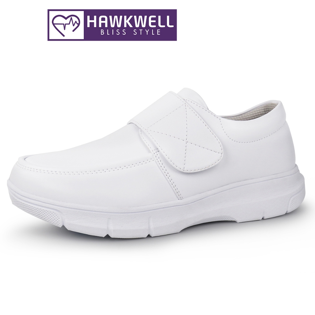 Hawkwell รองเท้าพยาบาล น้ําหนักเบา กันลื่น สําหรับผู้หญิง ใส่ทํางาน ดูแลสุขภาพ -6930