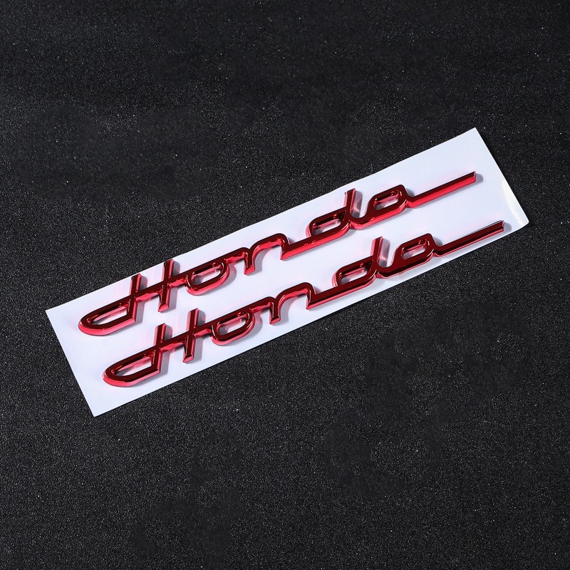 สติกเกอร์รูปลอก ลายตราสัญลักษณ์ละติน้า แบบสากล สําหรับติดตกแต่ง Honda จํานวน 2 ชิ้น