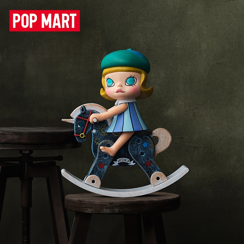 ฟิกเกอร์ POPMART MOLLY Anniversary Statues Classicial Retro collection Seriesประติมากรรมครบรอบ คลาสสิก ย้อนกลับ ซีรีส์