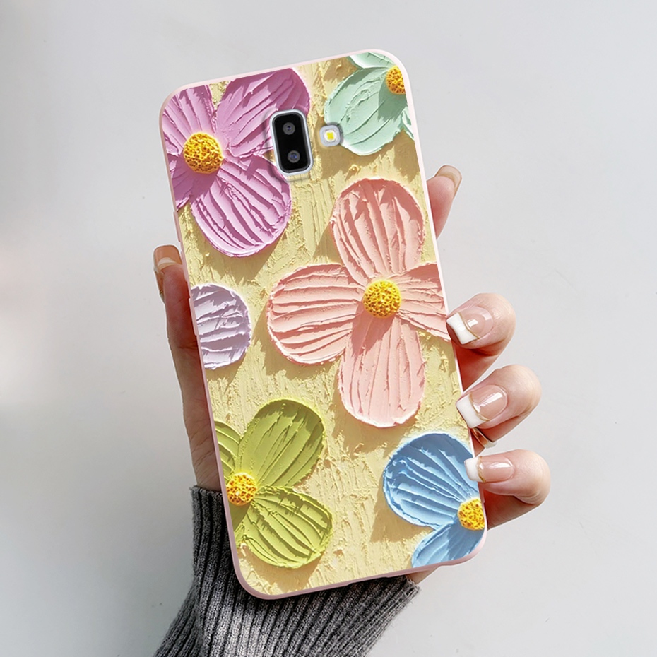 เคสซิลิโคนนิ่ม ลายการ์ตูน สําหรับ Samsung Galaxy J6+ J6 (2018) SamsungJ6 J 6 Plus 2018 J610F J600F ราคา ถูกที่สุด โปรบีเคเค