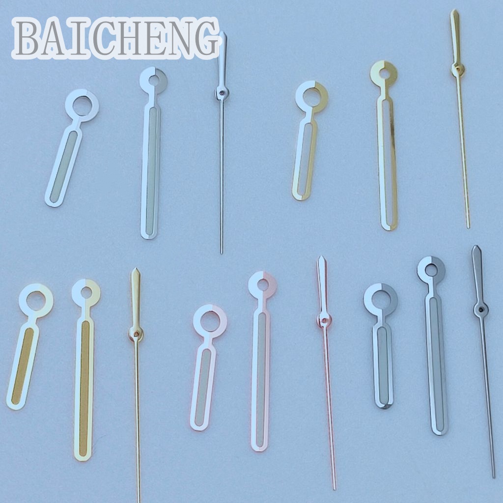 Baicheng นาฬิกาข้อมือ สีเงิน ทอง โรสโกลด์ เหลือง ปืนเรืองแสง NH35 NH36 7S26 7S36 4R35 4R36