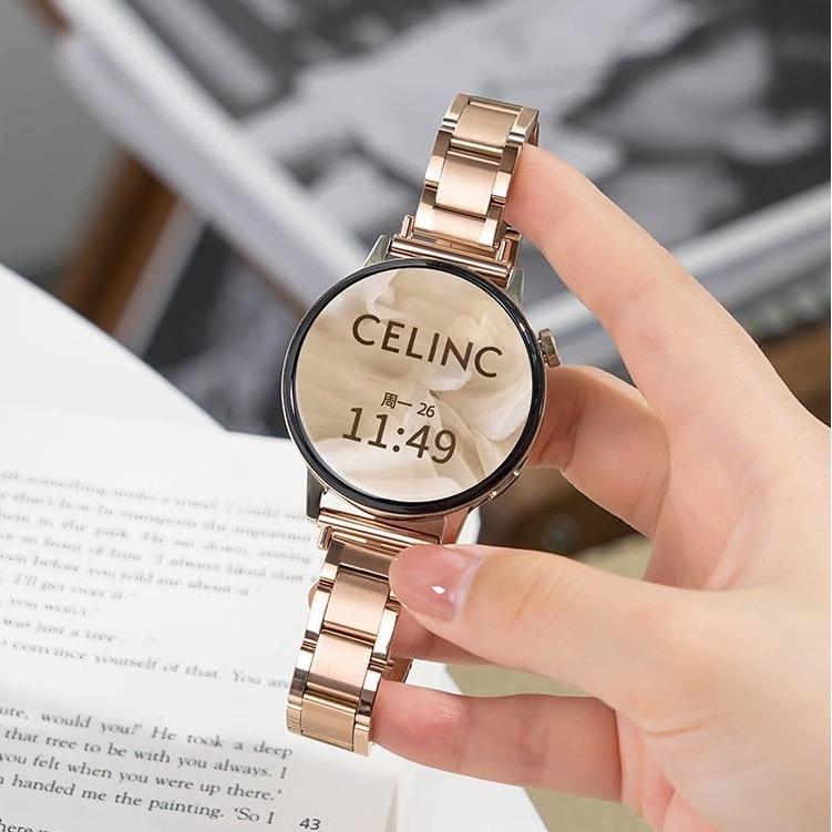 สายนาฬิกาข้อมือโลหะ ไฮเอนด์ แฟชั่น สําหรับ Huawei Watch GT5/GT4 GT3 gt2 watch3pro watch4pro gt2 gt1 41 มม.