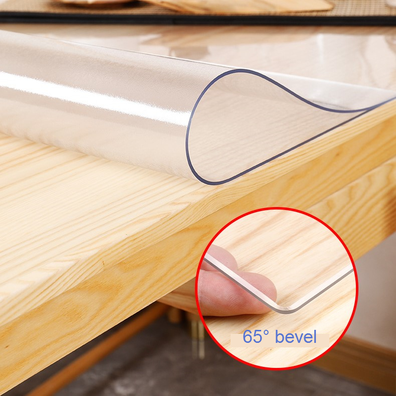 ผ้าปูโต๊ะ PVC ใส ทนความร้อน แก้วนิ่ม พลาสติก หนา กันน้ํา และกันน้ํามัน