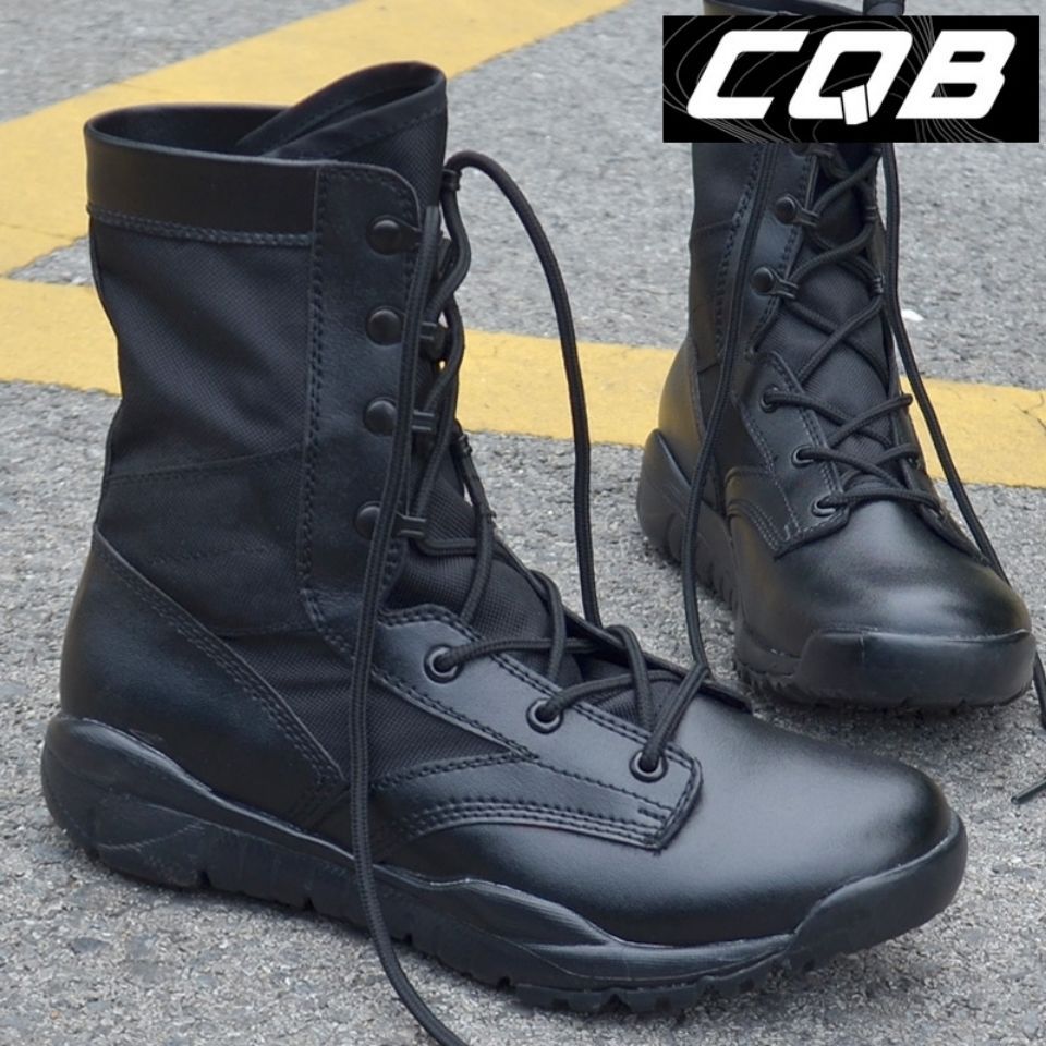 High Top CQB Desert Mens Combat Boots Ultralight Military Tactical