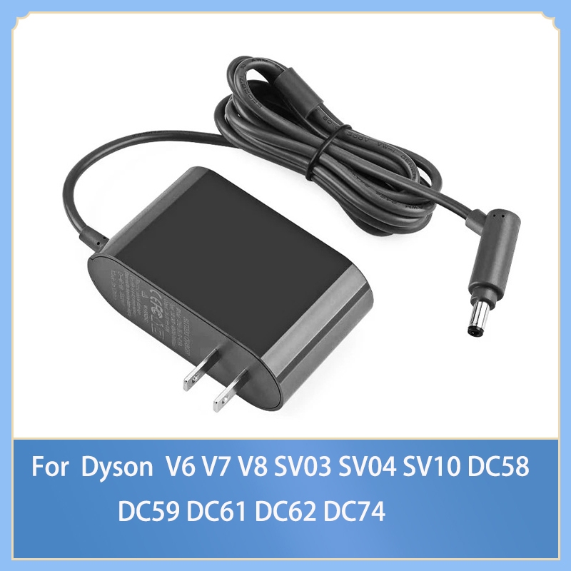 อะแดปเตอร์ชาร์จ 26.1V 780mA อุปกรณ์เสริม สําหรับเครื่องดูดฝุ่น Dyson V6 V7 V8 SV03 SV04 SV10 DC58 DC59 DC61 DC62 DC74