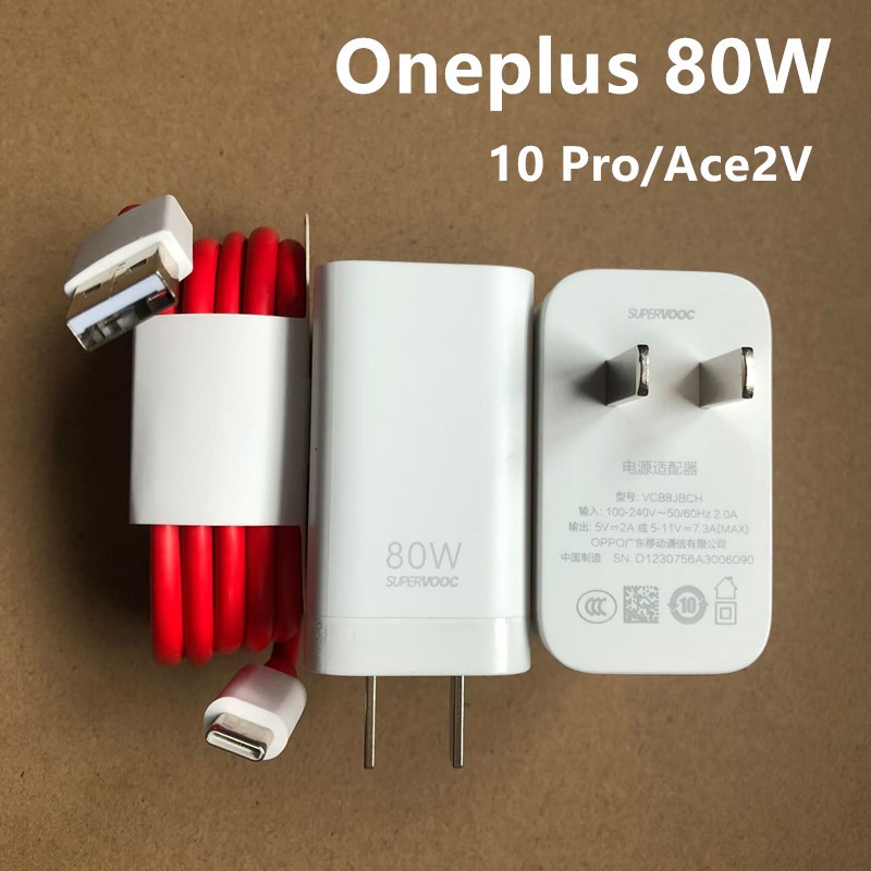 ของแท้ สายชาร์จโทรศัพท์มือถือ 80W ปลั๊กชาร์จเร็ว 8A TypeC สําหรับ OnePlus 10 Pro Ace2v VCB8JBCH