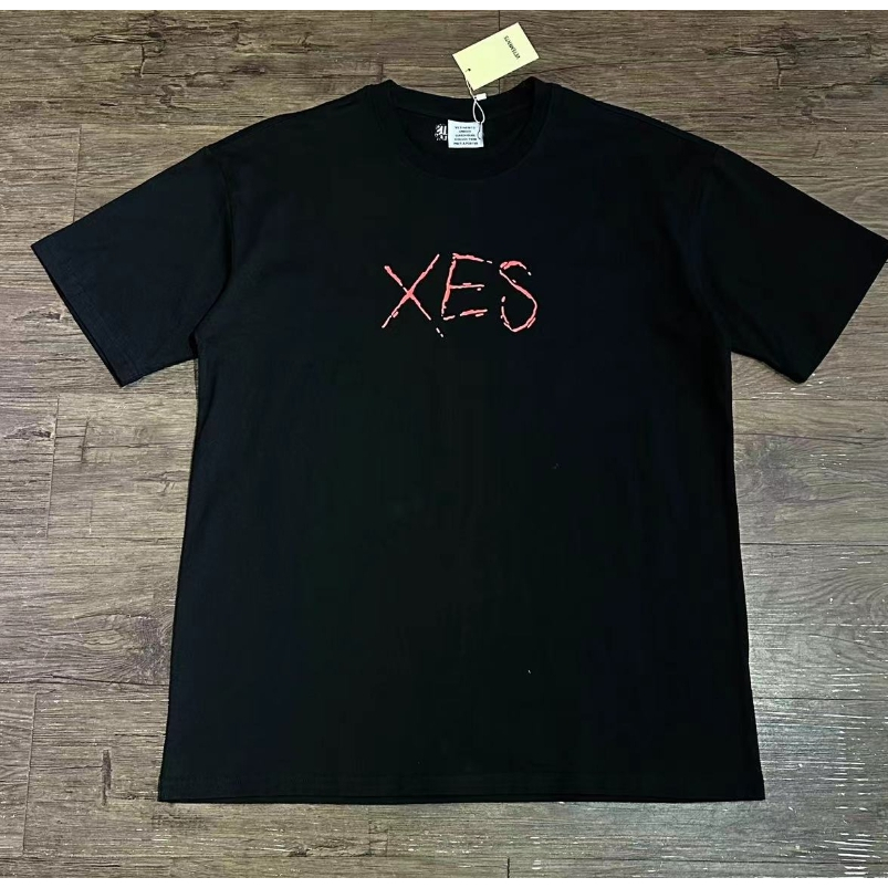 เสื้อยืดคอกลม แขนสั้น ปักลายตัวอักษร VETEMENT ทรงหลวม แบบเรียบง่าย แฟชั่นฤดูร้อน สไตล์สตรีท สําหรับคู่รัก