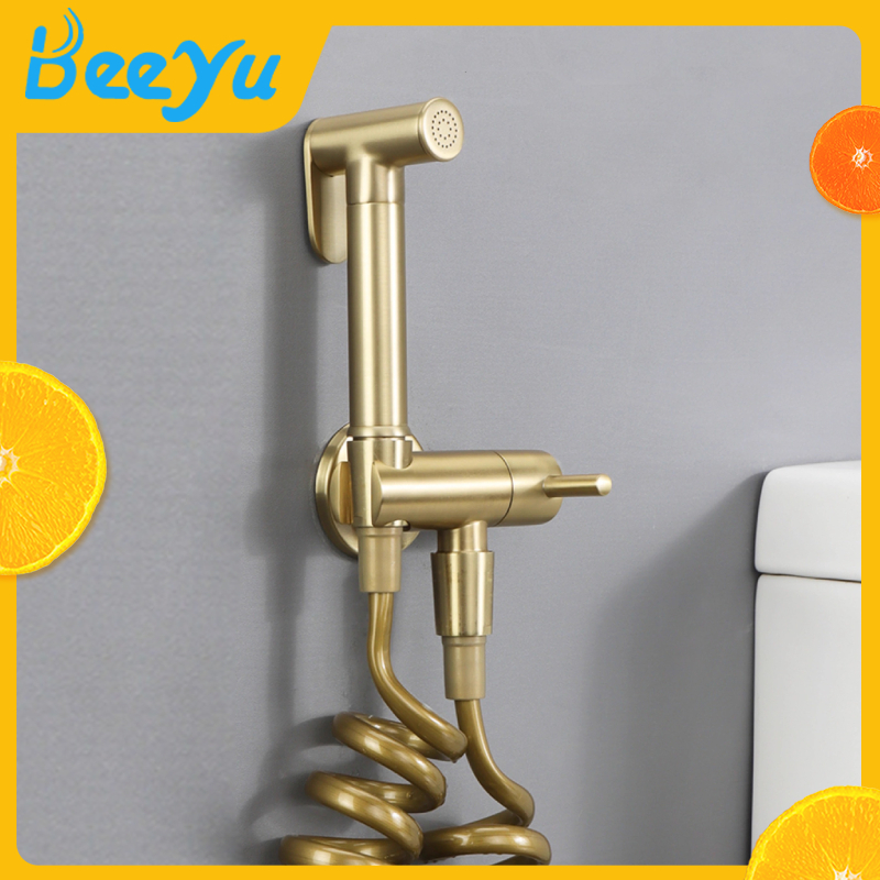BEEYU สเปรย์ฉีดน้ําแรงดันสูง BIDET BIDET SPRAY BRASS