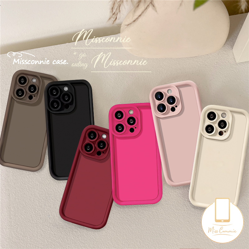 หรูหรา Macaron Candy สีสําหรับ Redmi 13 12 9 10A 13C 9T 10C A1 12C A2 9C NFC หมายเหตุ 13 9 12 8 11 10S 11S 10 Pro Max POCO M3 X5 POCO C55 ง่ายสีทึบ Angel Eyes เคสนิ่ม