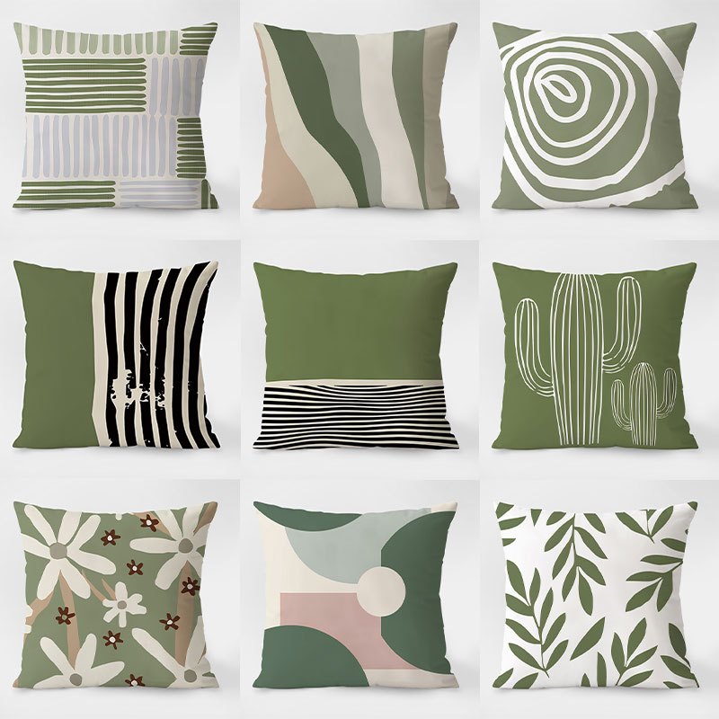 Morandi หมอนอิง 60x60.50x50.45x45.40x40 สําหรับตกแต่งโซฟา