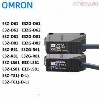 E3Z-D61-D62-D81-D82-R81-R82-T61-R61-R81-R81-LS81-L61-D62-LS61 สวิตช์โฟโตอิเล็กทริคเซนเซอร์ Omron pvc