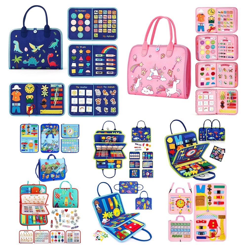 บอร์ดของเล่น Montessori เหมาะกับของขวัญ สําหรับเด็กผู้ชาย และเด็กผู้หญิง
