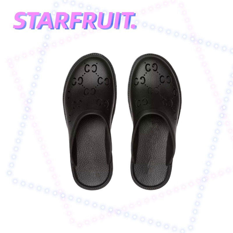 STARFRUIT Slippers, thick soles, oversized shoes 6.0cm, waterproof, soft thick soled sandals suitable for beach walking, sizes 36-41
