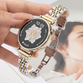 สายนาฬิกาข้อมือ โลหะ 18 มม. แฟชั่น ระดับไฮเอนด์ สําหรับ Huaw…