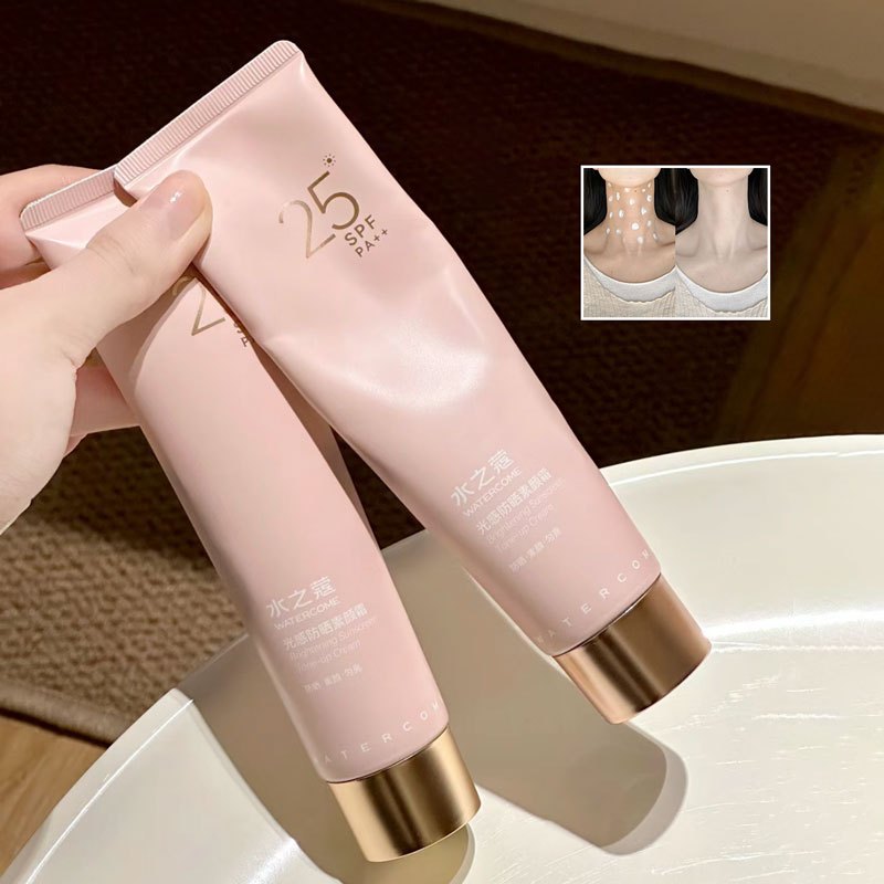 Watercome ครีมกันแดด Spf25 ให้ความชุ่มชื้น ติดทนนาน 50 กรัม สําหรับผู้หญิง