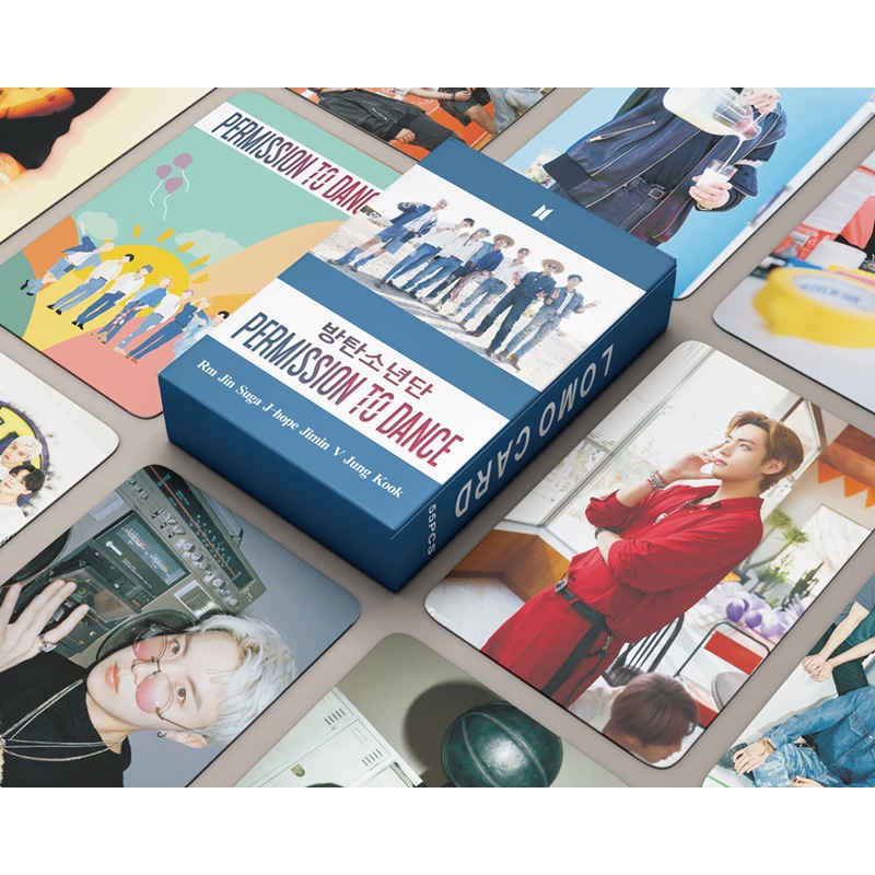 55 ชิ้น/กล่อง Kpop BTS สิทธิ์ในการเต้นรํา lomo การ์ด JUN SUGA V ins การ์ด photocard สําหรับพัดลมคอลเ