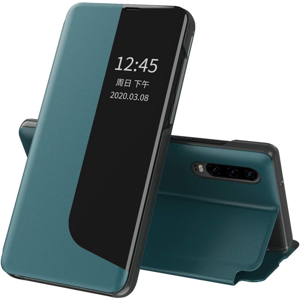 Huawei P40 P30 P20 pro PLus nova 4e 3e lite mate 60 pro เคสหนัง ฝาพับอัจฉริยะ หน้าต่าง