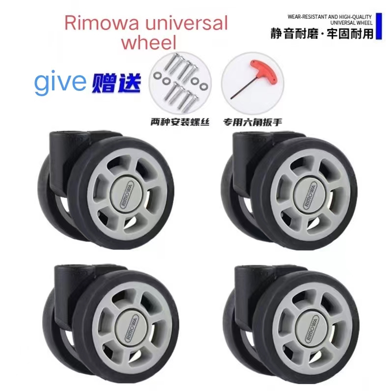 ล้อกระเป๋าเดินทาง แบบไร้เสียง แบบสากล สําหรับ Rimowa