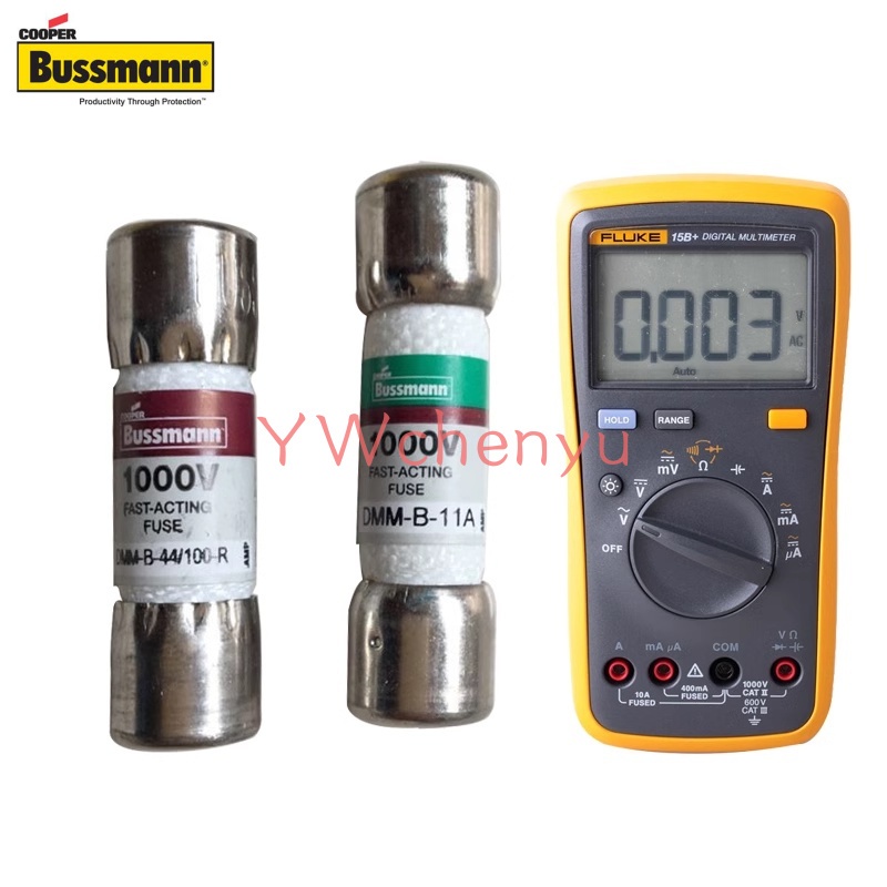 BUSSMANN ฟิวส์ DMM-B-44/100-R 1000V 440mA fluke พิเศษสำหรับมัลติมิเตอร์  DMM-B-11A DMM-44/100-R DMM-