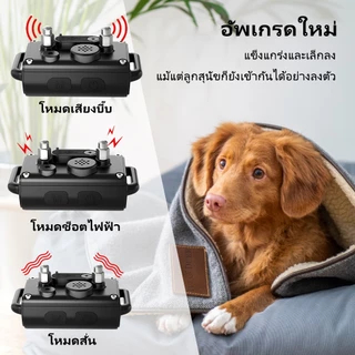 สินค้าขายดี ZigPet อุปกรณ์ควบคุมการเห่าของสุนัข เครื่องขับไฟฟ้าป้องกันการเห่า อุปกรณ์ฝึกสุนัขให้เงียบ อุปกรณ์ฝึกสุนัขไม่ให้เห่า（โหมดหยุดเสียง + สั่นสะเทือน + กระตุ้นด้วยไฟฟ้า ）ระดับความไวในการตรวจจับ 8 ระดับ รองรับจดจำเสียงและตรวจจับเคลื่อนไหว