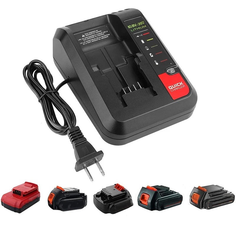 สําหรับ Black Decker 20 V Charger แบตเตอรี่ลิเธียม Power Bank Charger สําหรับ Porter สาย/Stanley 10.