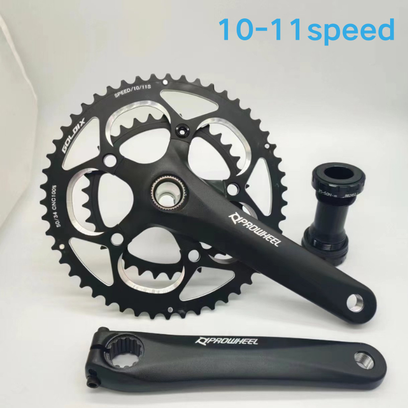 Prowheel เฟืองโซ่ 110 BCD 170 มม. DECKAS 36T-52T 5 เขี้ยว สําหรับ Shimano 50 34T