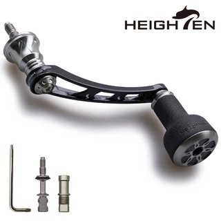 HEIGHTEN Reel Handle 56 มม.24 มม.TPE ลูกบิดสําหรับ Shimano Stella Stradic Daiwa 2023 Legalis Spinning ตกปลา Reel