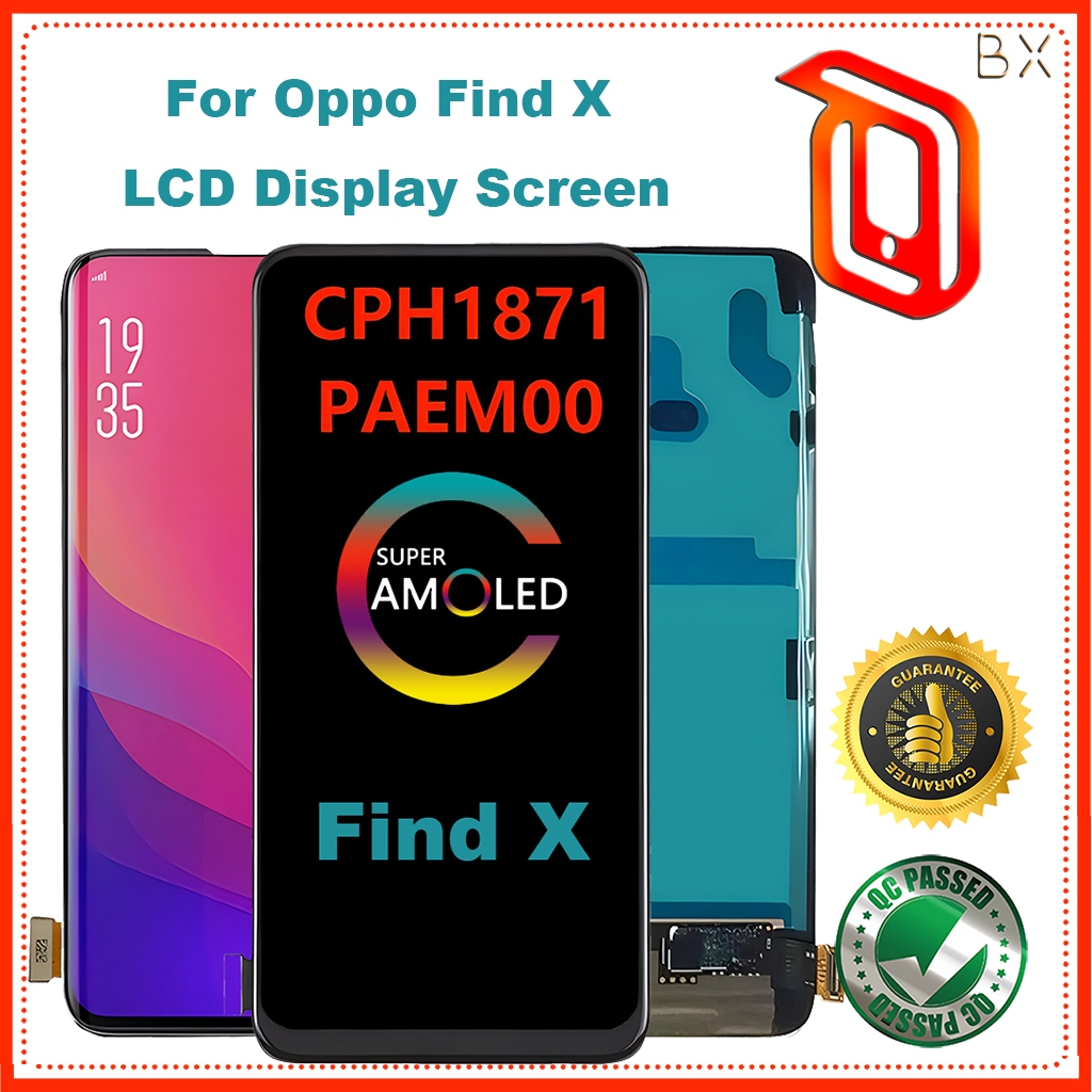 อะไหล่หน้าจอสัมผัส Lcd ดิจิไทเซอร์ สําหรับ OPPO Find X