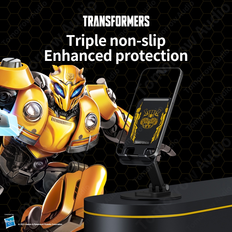 Transformers TF-X06 ขาตั้งโทรศัพท์มือถือแบบหมุนได้โทรศัพท์มือถือแท็บเล็ตขาตั้งแบบหมุนได้พับแบบพกพาทนทานขาตั้งมัลติฟังก์ชั่น