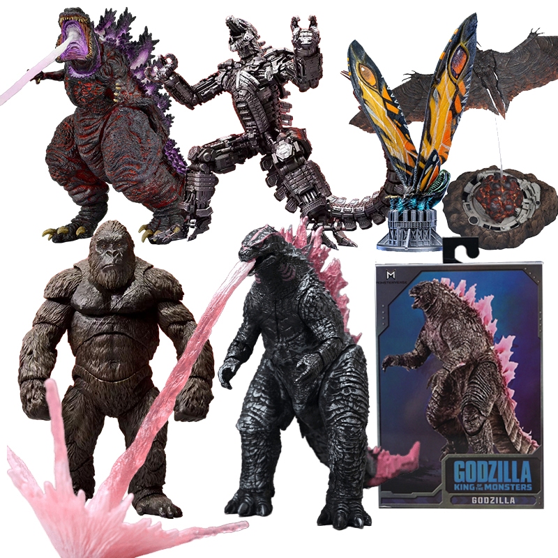Neca Godzilla 2024 ฟิกเกอร์ SHM Godzilla Vs Kong The New Emprire 2024 SHM Godzilla Mecha NECA Rodan 
