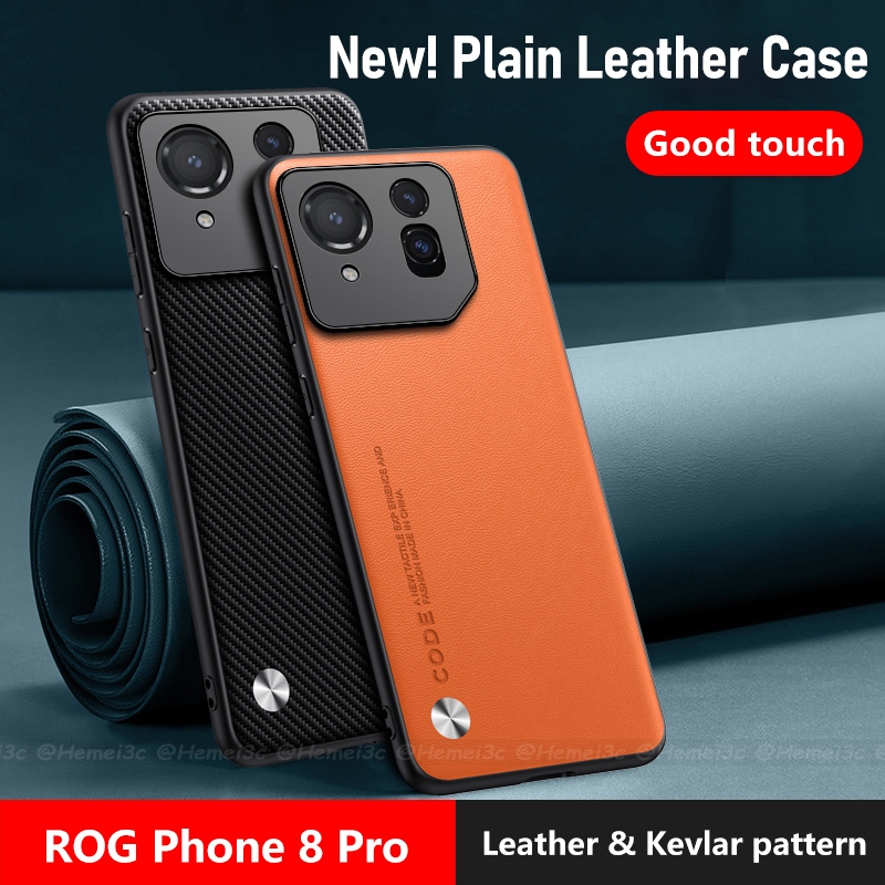 สําหรับ ASUS ROG Phone 8 Pro เคสแข็ง PC และเคสโทรศัพท์หนัง PU