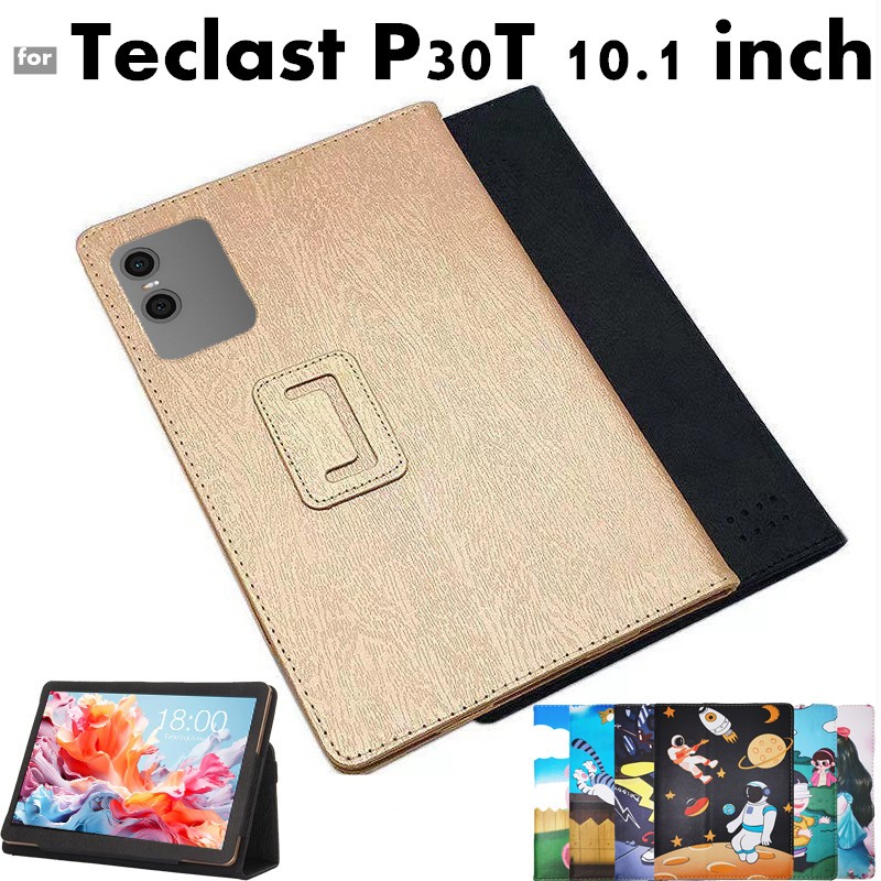 Flip Case for Teclast P30T P 30T Tab 10.1 Inch Silk Pattern Cover Flip Foldable Stand Full Body Protective Case