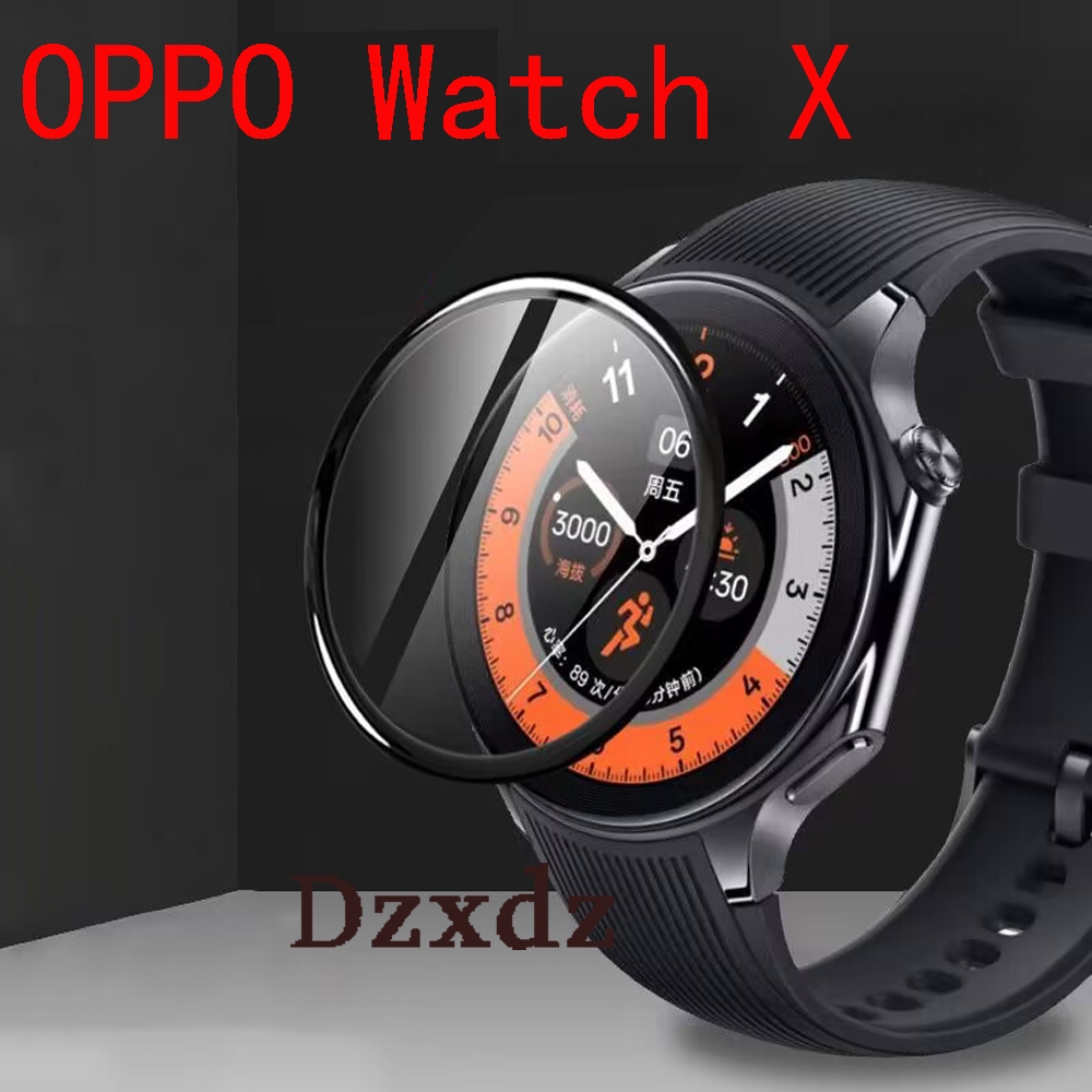 ฟิล์มกันรอยหน้าจอ สําหรับ Oppo Watch X Smart Watch ฟิล์มป้องกันเต็มหน้าจอ ฟิล์ม Oppo X Watch 3d Cover Film For Oppo X Watch ฟิล์ม